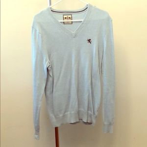 Express sweater V-neck - Baby blue